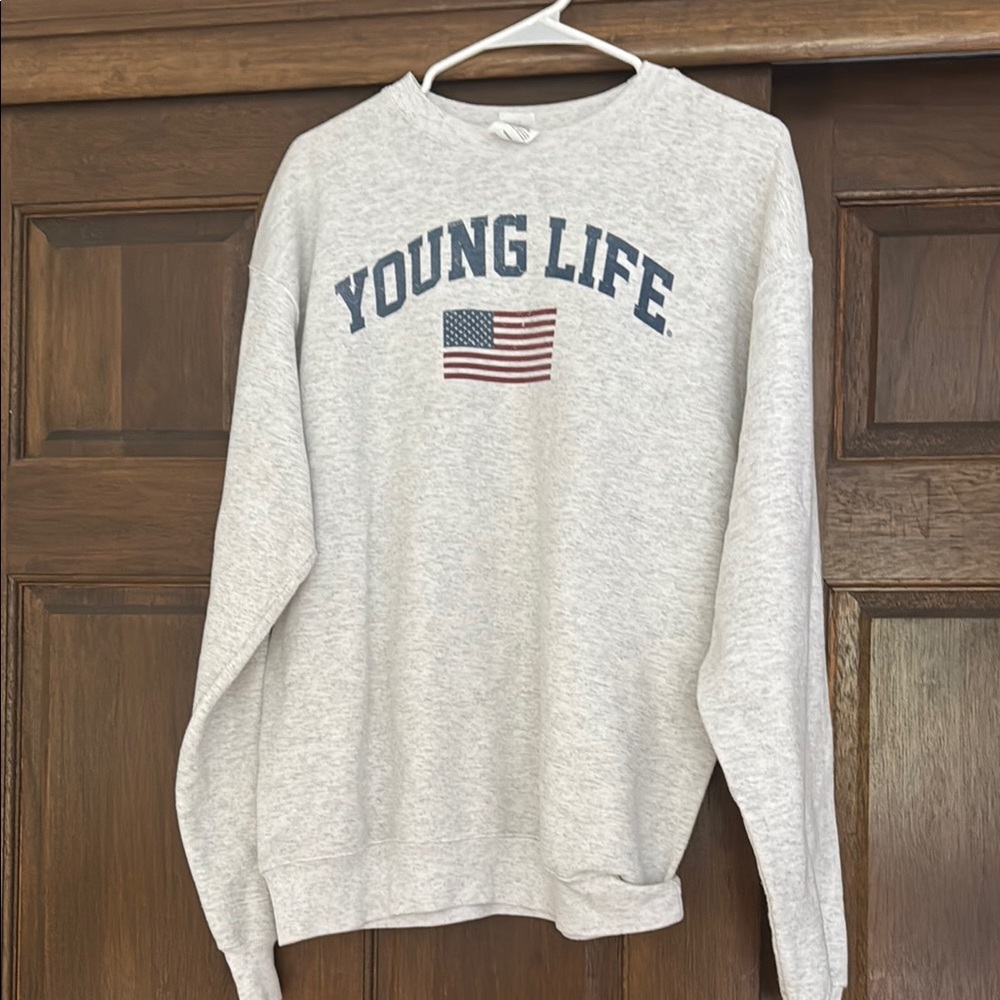 Hanes EcoSmart Gray Sweatshirt